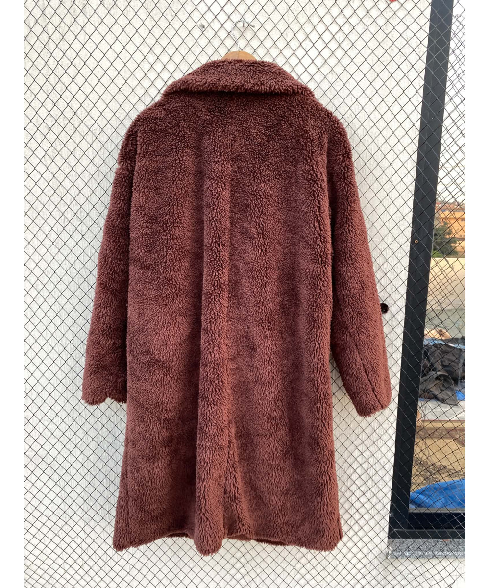 Long teddy coat