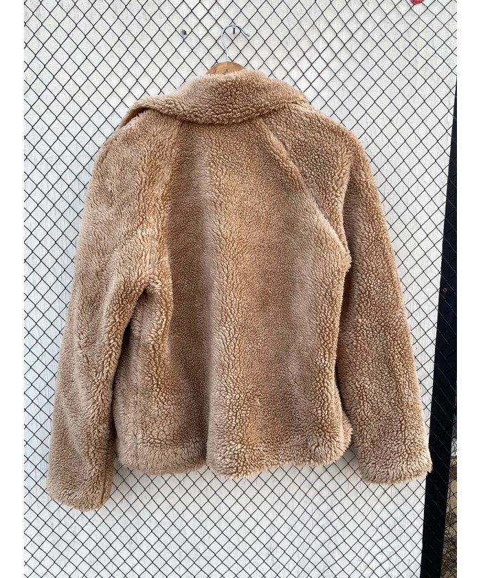 Amber brown, teddy jacket