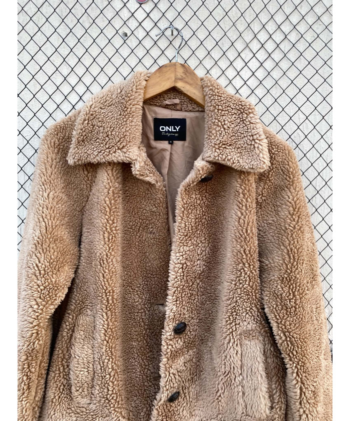 Amber brown, teddy jacket
