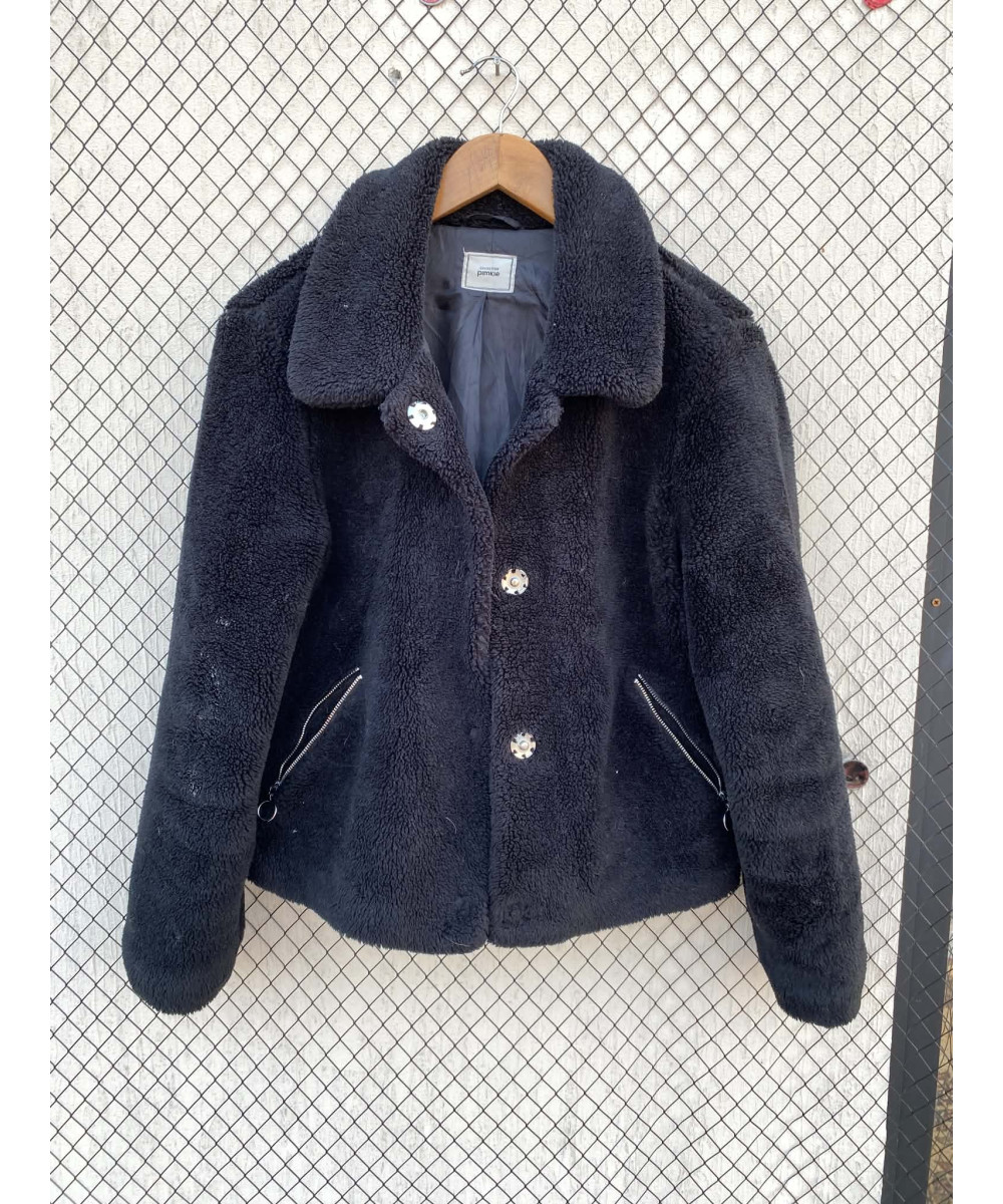 Black teddy jacket