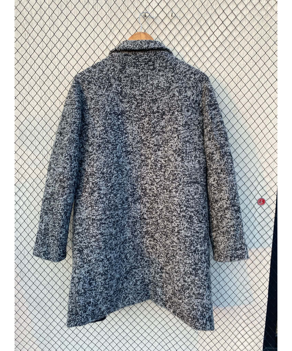Tweed wool coat