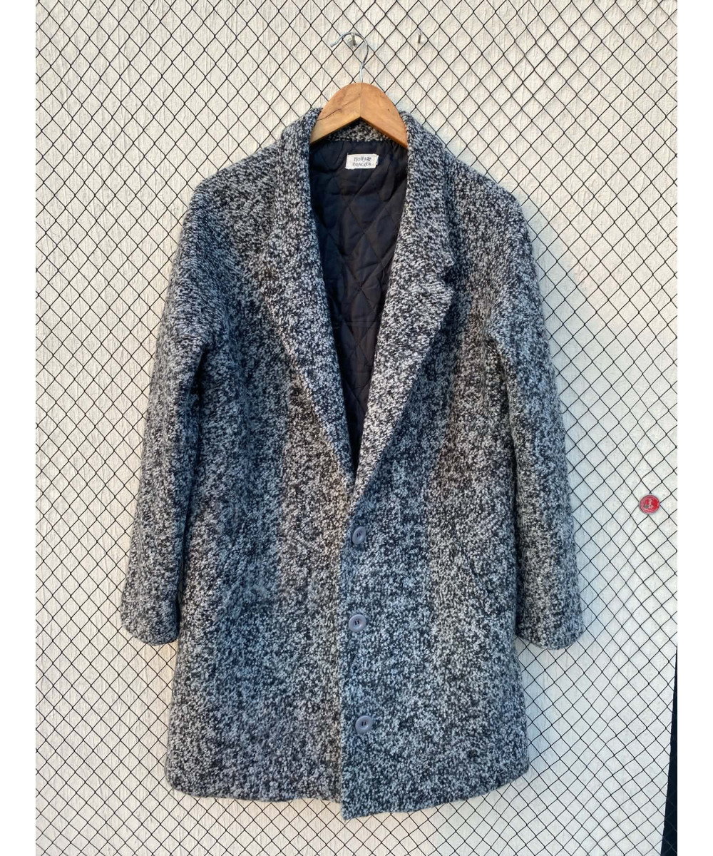 Tweed wool coat