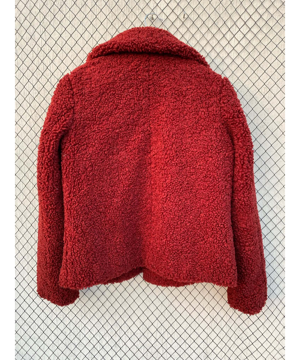 Red teddy jacket