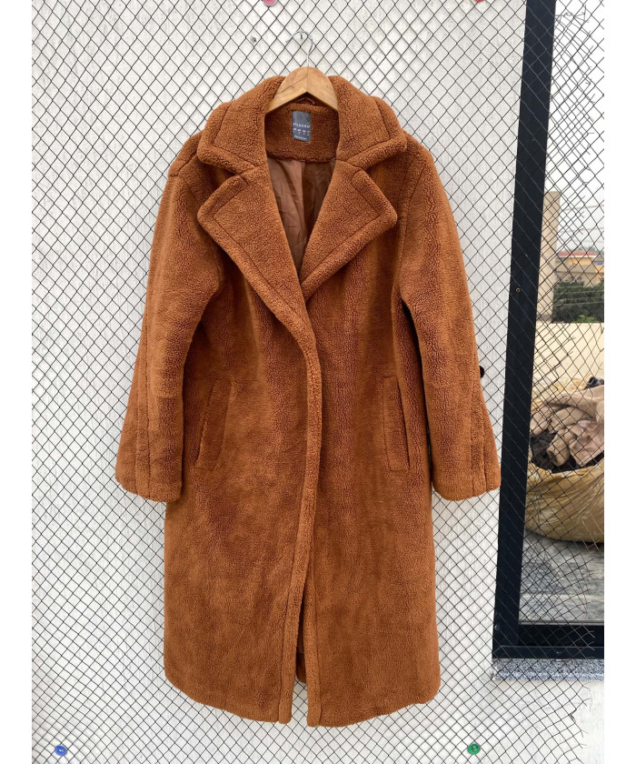 Rust brown-colored, long,...