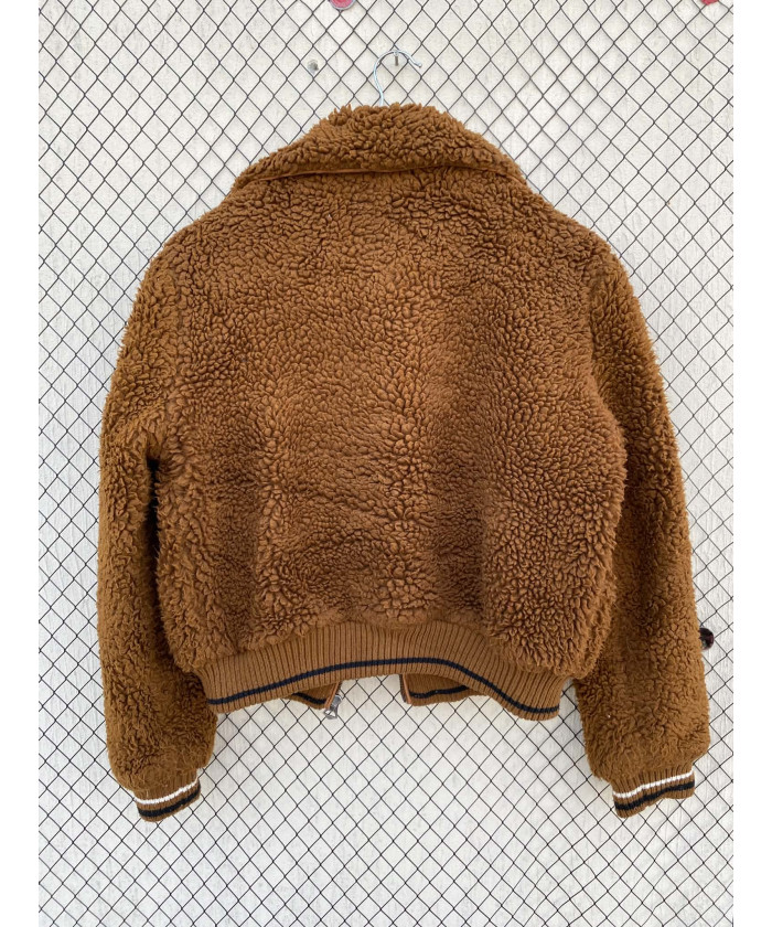 Rust brown-colored, teddy,...