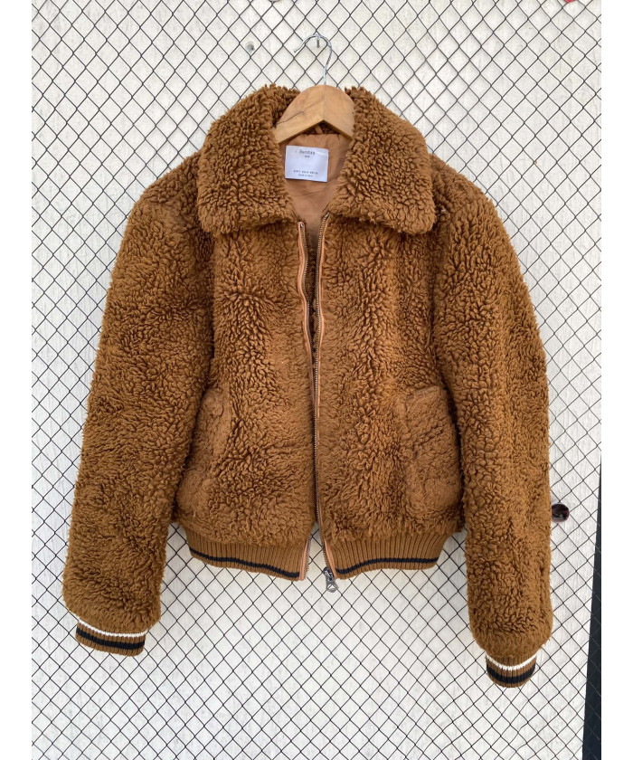 Rust brown-colored, teddy,...