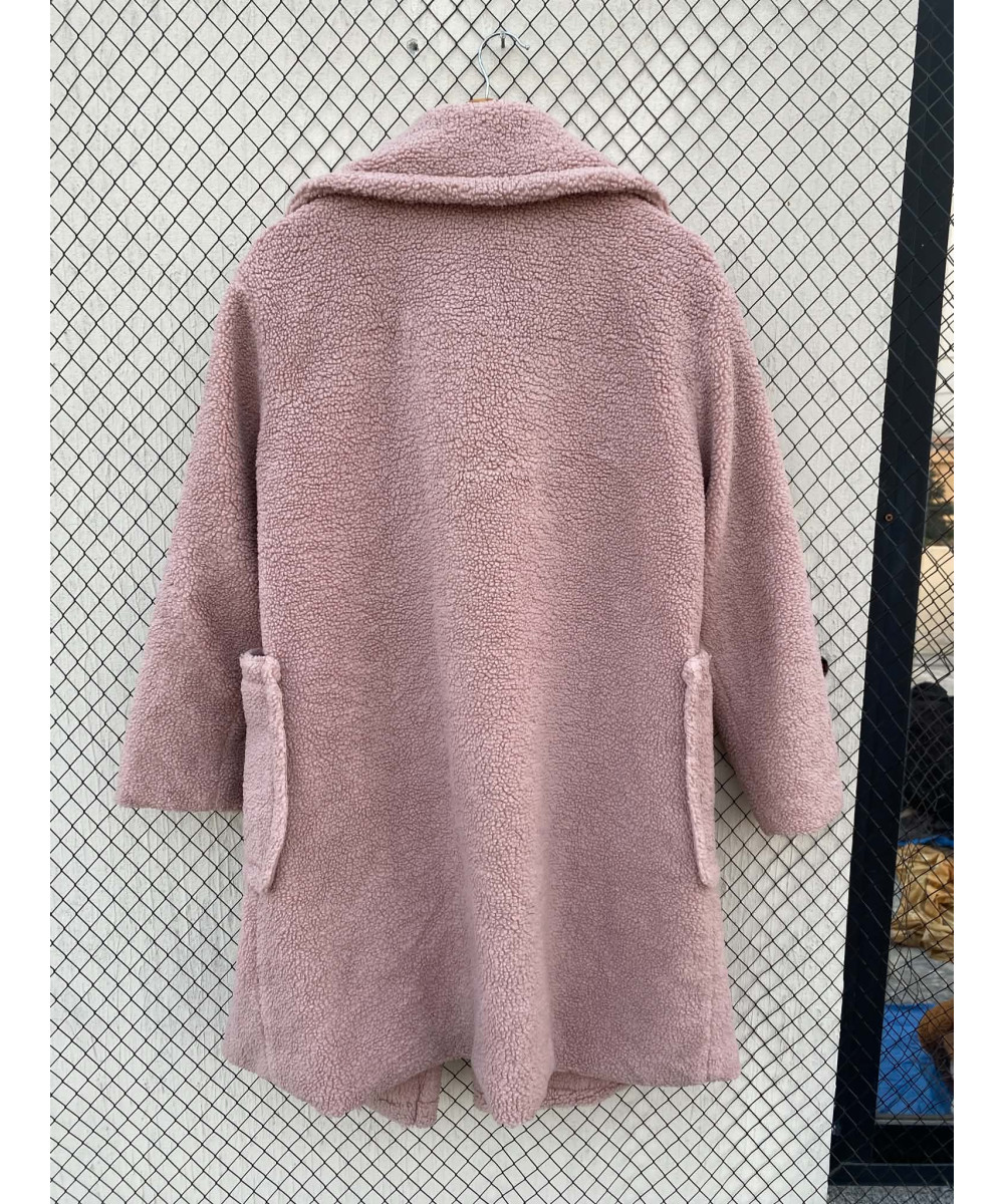 Pink, teddy coat