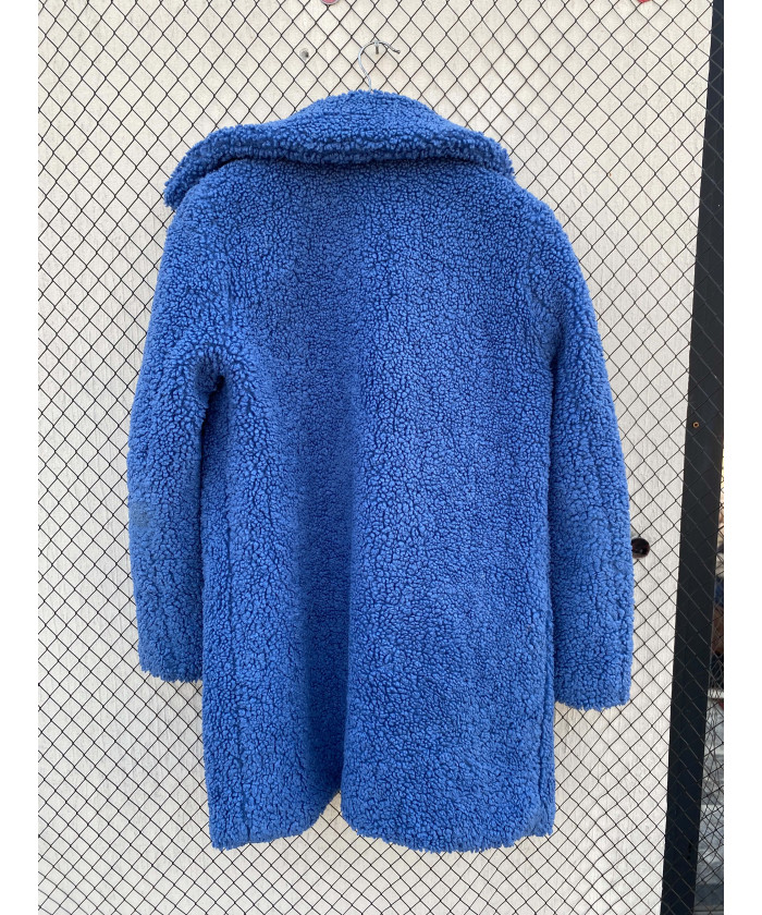 Cobalt blue-colored, teddy...