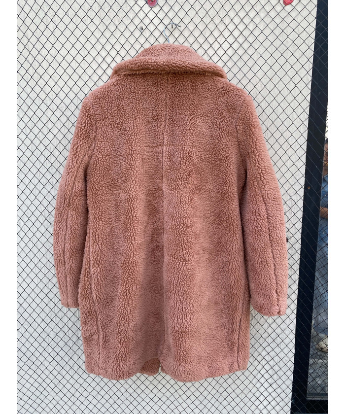 Pink, teddy coat