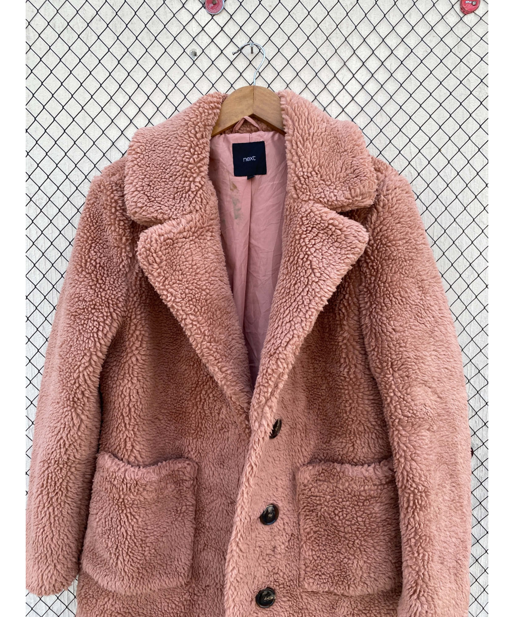 Pink, teddy coat