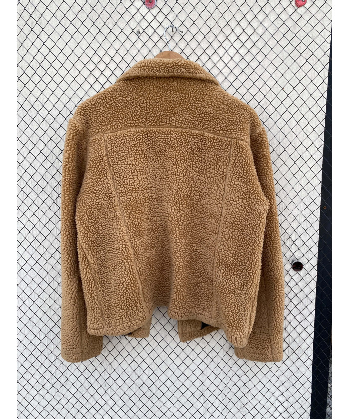 Caramel colored, teddy jacket