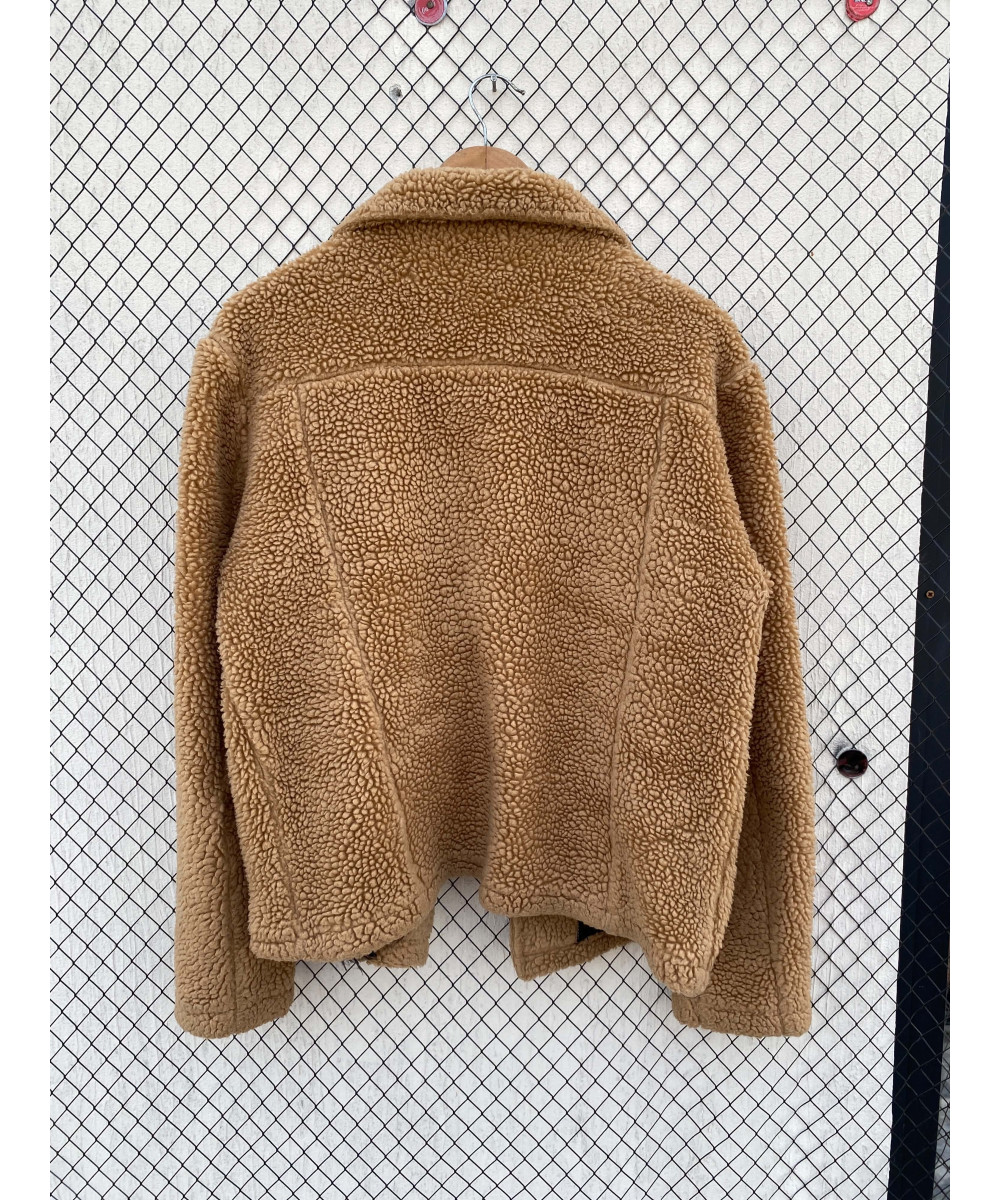 Caramel colored, teddy jacket
