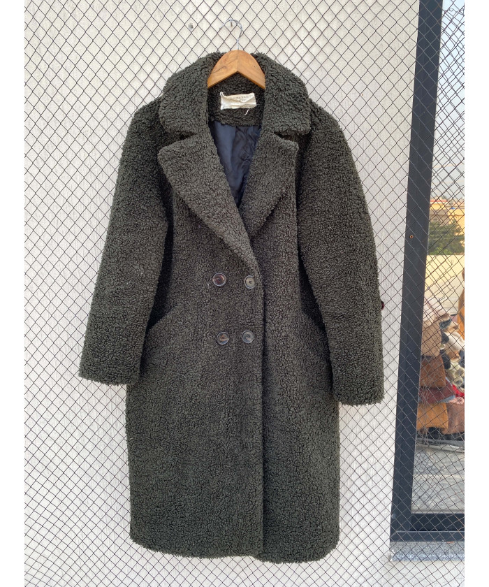 Army green-colored, long,...