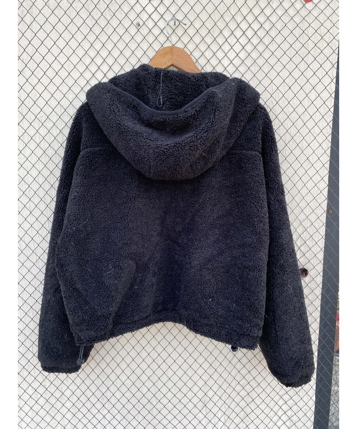 Black, teddy, hooded,...