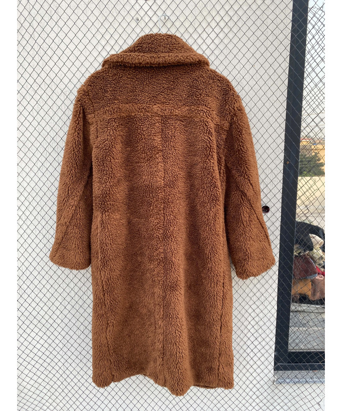 Rust brown-colored, long,...