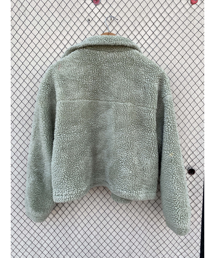 Mint green-colored, crop,...
