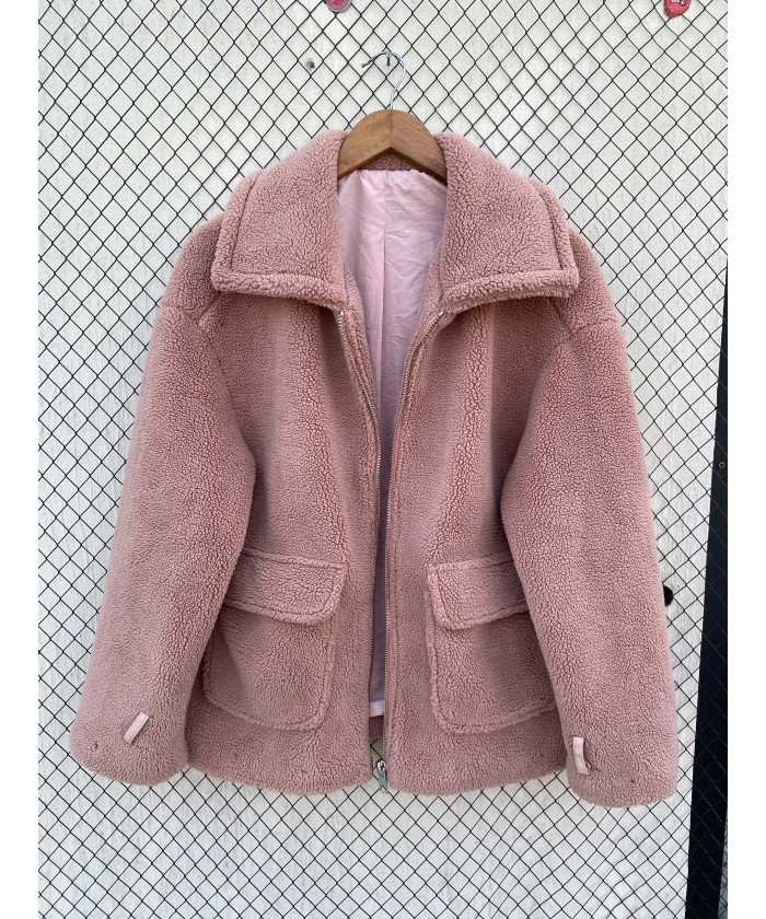 Tea pink-colored, teddy,...