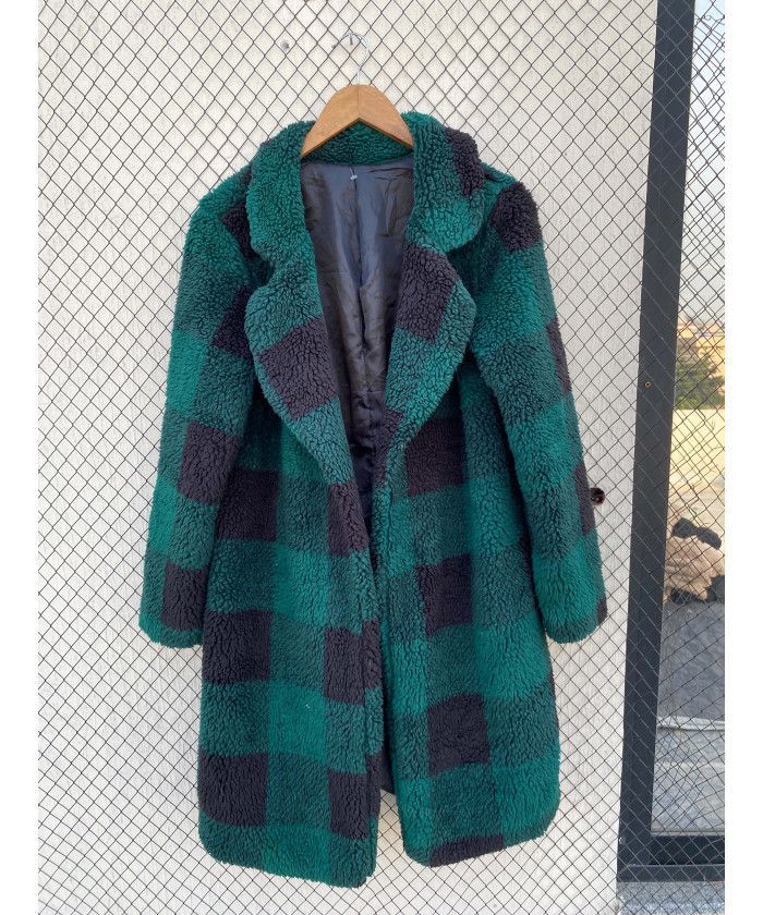 Green, checkered, long,...