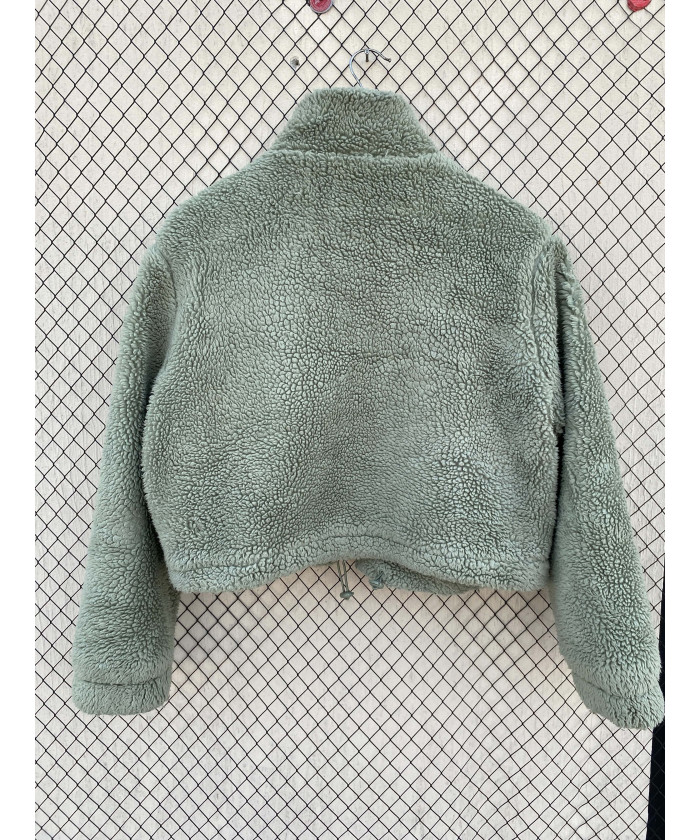 Mint green-colored, teddy,...