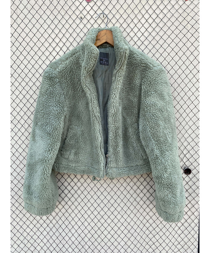 Mint green-colored, crop,...