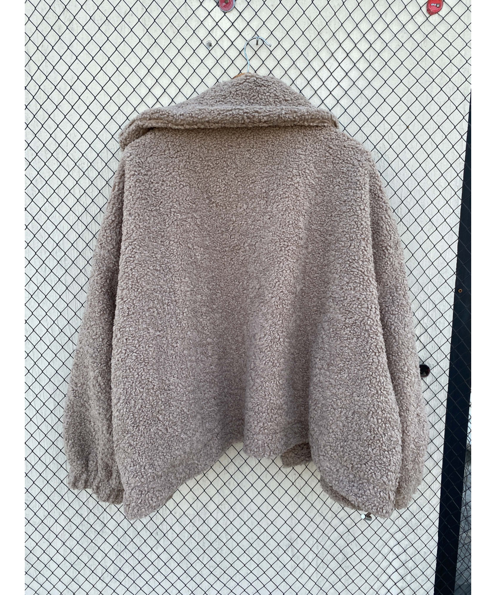 Teddy, zipper jacket