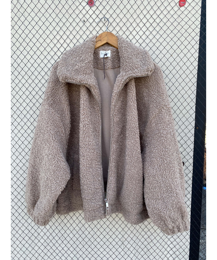 Teddy, zipper jacket