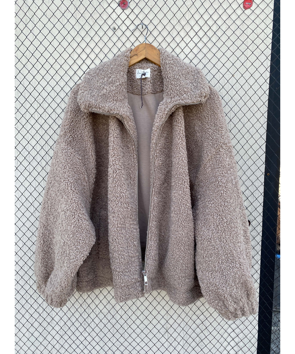 Teddy, zipper jacket