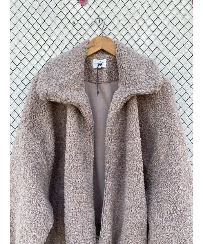 Teddy, zipper jacket