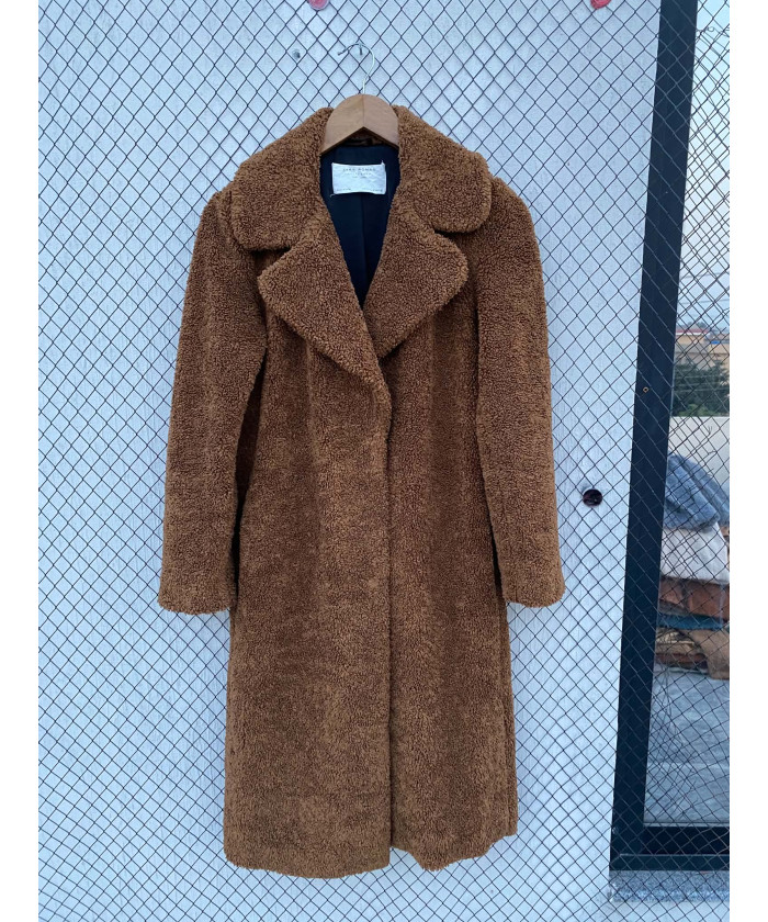 Rust brown-colored, long,...