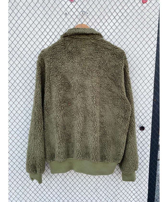 Green, teddy, oversized,...