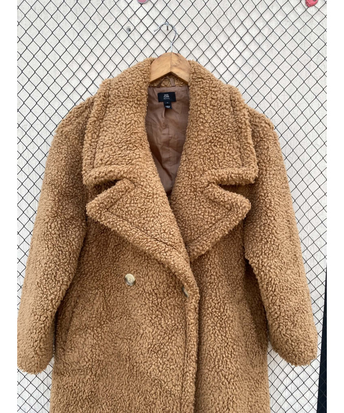 Brown, teddy coat