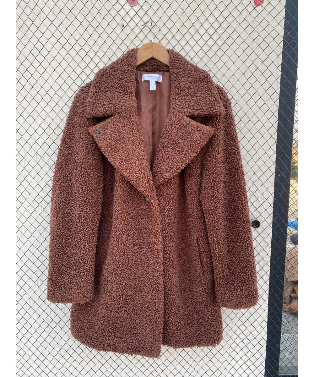 Brown, teddy coat