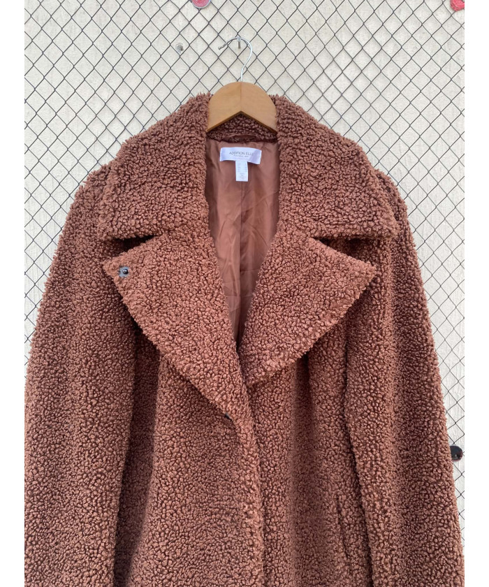 Brown, teddy coat