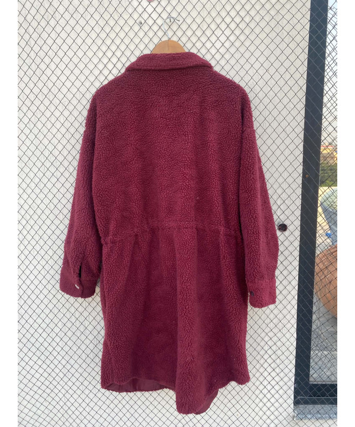 Maroon, long, teddy,...