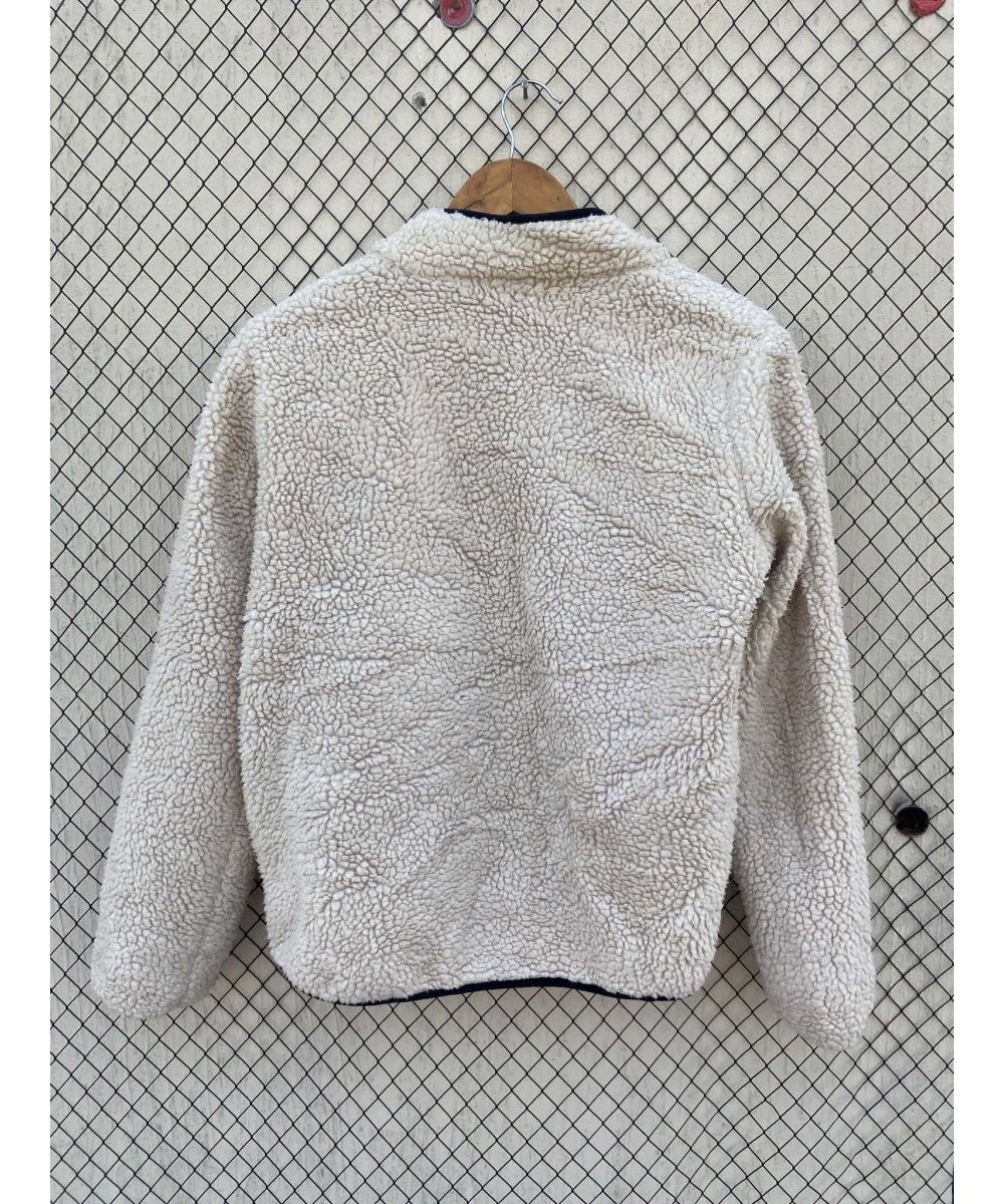 Beige, teddy jacket