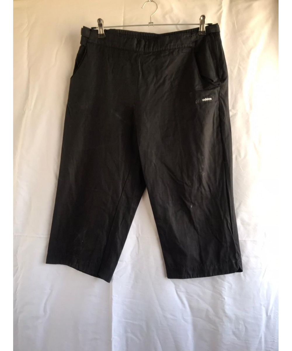 Black, cotton shorts